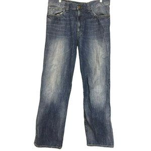 Mavi Max Mid-Rise Wide Leg Mid Wash Jeans‎ Mens 33 x 32
